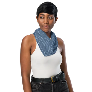 Bandana Navy Blue Striped Women’s Fashion Statement - Dipaliz - Bandanas
