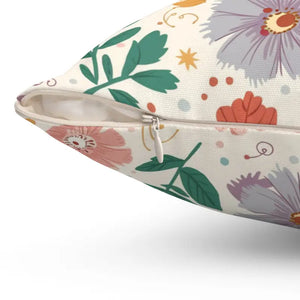 Pastel Flower Pillows - Banish Boring Throw Decor - Dipaliz