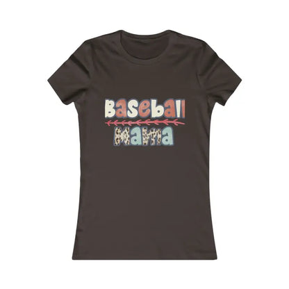 Trendsetting Baseball Mama Tee: your New Favorite Women’s Style - T-shirt