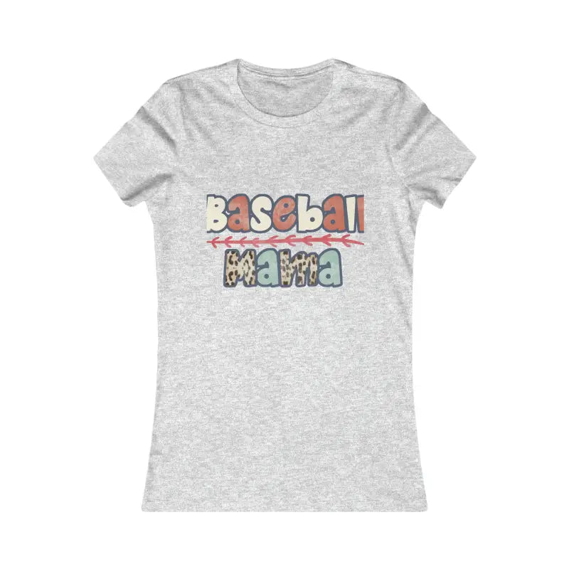 Trendsetting Baseball Mama Tee: your New Favorite Women’s Style - s / Athletic Heather T-shirt