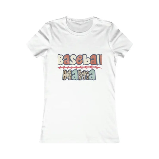 Elevate your Style with the Baseball Mama Favorite Tee - s / White T-shirt