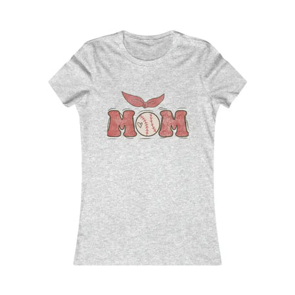 Baseball Mama’s Favorite Tee Chic Comfort Awaits - s / Athletic Heather T-shirt