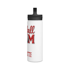 Insulated Baseball Mom Steel Water Bottle Handle Lid - Dipaliz - Bottles