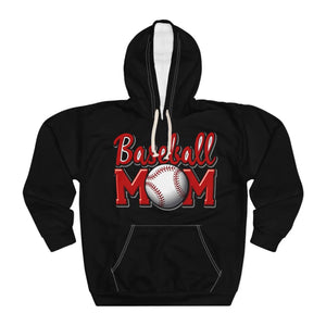 Baseball Mom Unisex Pullover Hoodie - Perfect Gift for Sports Moms - Hoodies - Xs