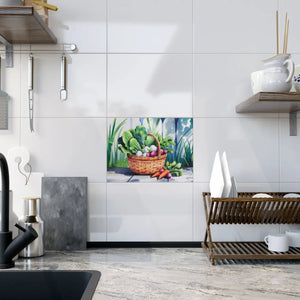 Vibrant Veggie Ceramic Photo Tile – Matte Finish - Dipaliz - Wall Tiles