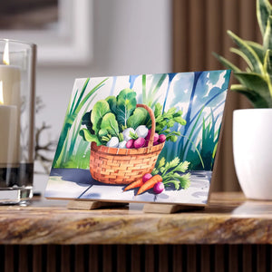 Vibrant Veggie Ceramic Photo Tile – Matte Finish - Dipaliz - Wall Tiles