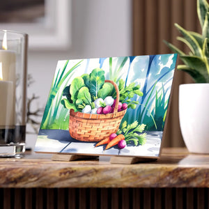 Vibrant Veggie Ceramic Photo Tile – Matte Finish - Dipaliz - Wall Tiles