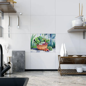 Vibrant Veggie Ceramic Photo Tile – Matte Finish - Dipaliz - Wall Tiles