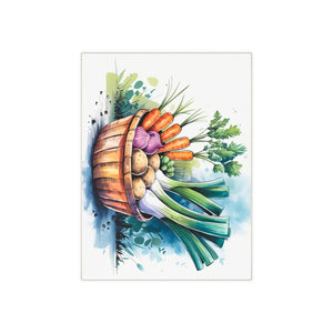 Veggie Ceramic Photo Tile – 6x6 Wall Decor - Dipaliz - Tiles