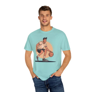 Relaxed Basketball Player Tee Cotton Style Dipaliz - T-shirts