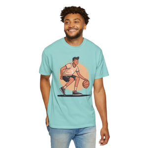 Relaxed Basketball Player Tee Cotton Style Dipaliz - T-shirts