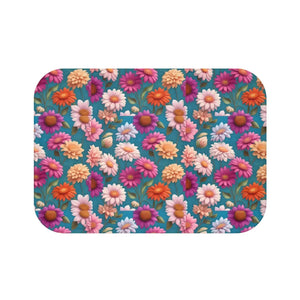Floral Bath Mat – Soft Microfiber Spa Rug - Dipaliz - Mats & Rugs