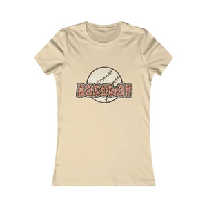 Baseball Mama Favorite Tee - Comfort Style - Dipaliz - s / Soft Cream - T-shirts
