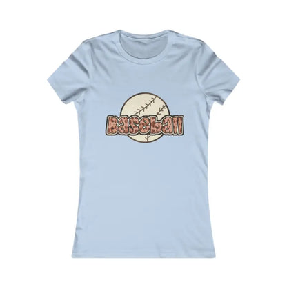 Cheer in Style with the Batter Up Baseball Mama Tee - s / Baby Blue T-shirt