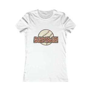 Baseball Mama Favorite Tee - Comfort Style - Dipaliz - s / White - T-shirts