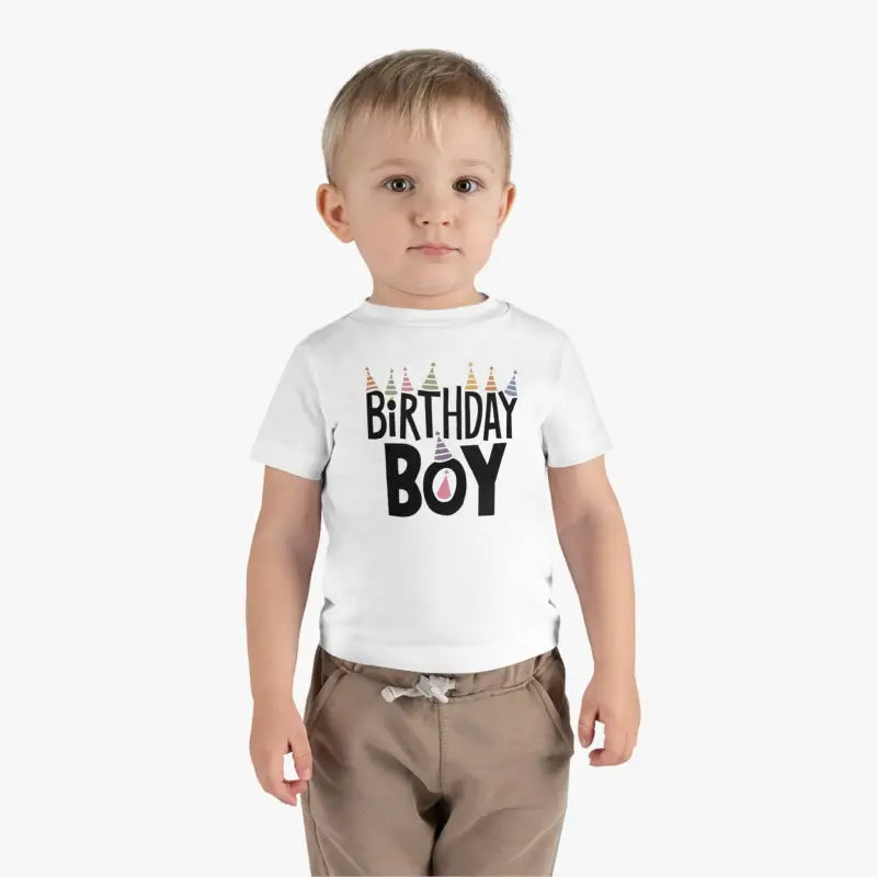 Bday Bash: Comfy Cotton Jersey Tee For The Birthday Boy - Kids Clothes