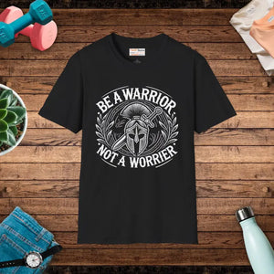 Unisex Softstyle Tee - Solid Colors Warrior Vibes - Dipaliz - Black / s - T-shirts
