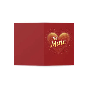 Dazzling Golden Heart Greeting Cards 10 Pack Variety Set - Dipaliz