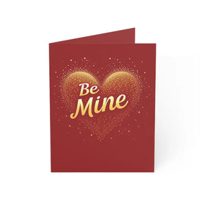Dazzling Golden Heart Greeting Cards 10 Pack Variety Set - Dipaliz - 4.25’’ x 5.5’’ (vertical) / Uncoated / 1 Pc
