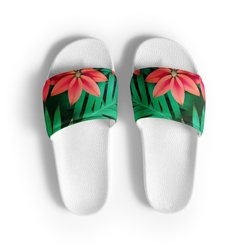 Beach Day Chic Women’s Slides: Stylish Comfort For Summer - White / 5.5