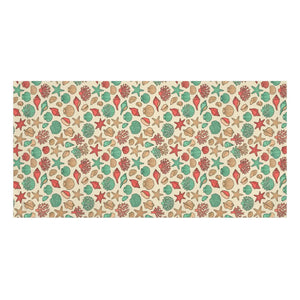 Shell Pattern Cotton Towel – Summer Beach - Dipaliz - Beach Towels