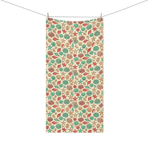 Shell Pattern Cotton Towel – Summer Beach - Dipaliz - Beach Towels