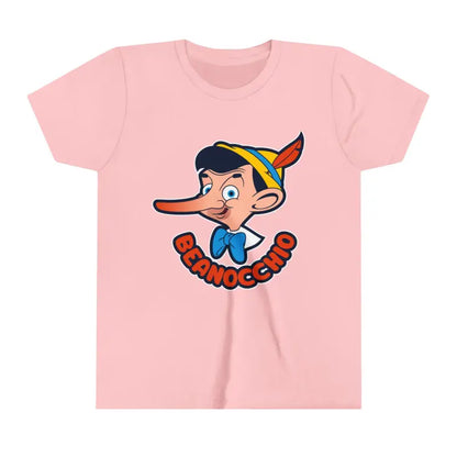 Beanocchio Youth Short Sleeve Tee: Trendy Fun and Stylish! - Pink / s Kids Clothes