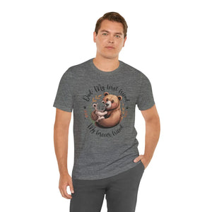 Soft Unisex Jersey Bear Tee - Family Gatherings - Dipaliz - T-shirts - Xs