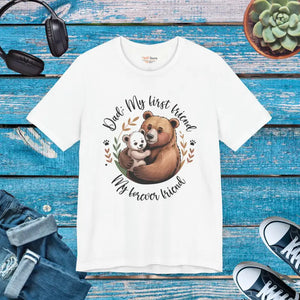 Unisex Jersey Bear Tee for Family Gatherings - Dipaliz - T-shirts