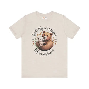 Unisex Jersey Bear Tee for Family Gatherings - Dipaliz - T-shirts