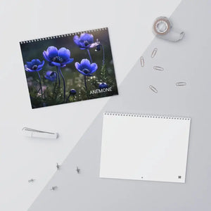 Beautiful Flowers Rain Drops Calendar 2026 Wall - Dipaliz - Calendars