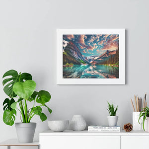 Framed Landscape Poster – Inspirational Wall Art - Dipaliz - Posters Prints & Visual Artwork