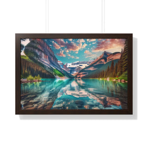Framed Landscape Poster – Inspirational Wall Art - Dipaliz - Posters Prints & Visual Artwork