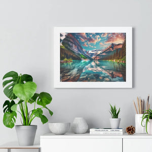 Framed Landscape Poster – Inspirational Wall Art - Dipaliz - Posters Prints & Visual Artwork