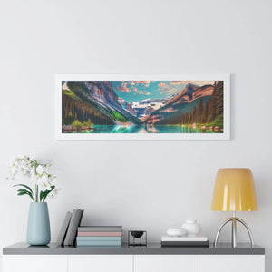 Framed Landscape Poster – Inspirational Wall Art - Dipaliz - Posters Prints & Visual Artwork
