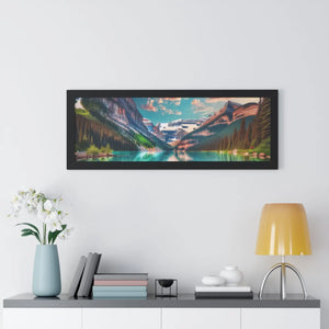 Framed Landscape Poster – Inspirational Wall Art - Dipaliz - Posters Prints & Visual Artwork