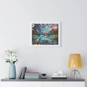 Framed Landscape Poster – Inspirational Wall Art - Dipaliz - Posters Prints & Visual Artwork