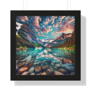 Framed Landscape Poster – Inspirational Wall Art - Dipaliz - Posters Prints & Visual Artwork