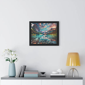 Framed Landscape Poster – Inspirational Wall Art - Dipaliz - Posters Prints & Visual Artwork