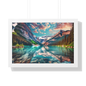 Framed Landscape Poster – Inspirational Wall Art - Dipaliz - Posters Prints & Visual Artwork