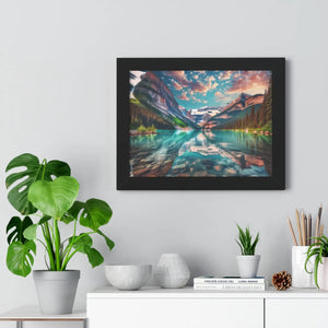 Framed Landscape Poster – Inspirational Wall Art - Dipaliz - Posters Prints & Visual Artwork