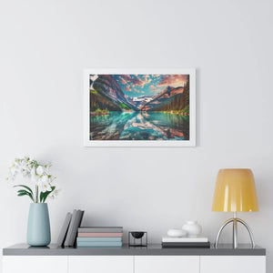 Framed Landscape Poster – Inspirational Wall Art - Dipaliz - Posters Prints & Visual Artwork