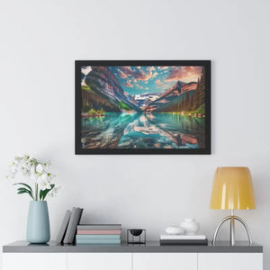 Premium Framed Landscape Poster - Vibrant Nature Art - Dipaliz - Posters Prints & Visual Artwork