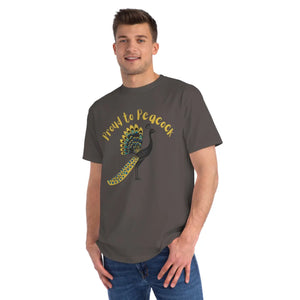 Peacock Organic Unisex Classic t Shirt - Eco Cotton - Dipaliz - T-shirts