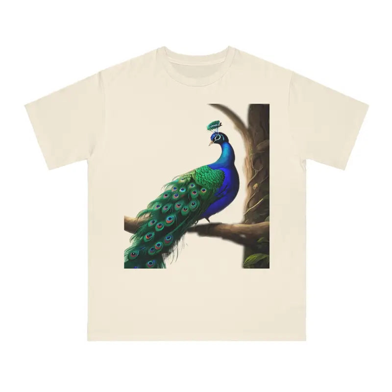 Dive Into Organic Comfort with Econscious Peacock Tees - T-shirt