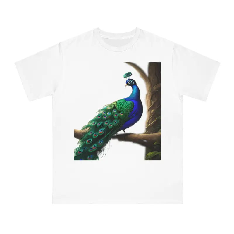 Dive Into Organic Comfort with Econscious Peacock Tees - T-shirt