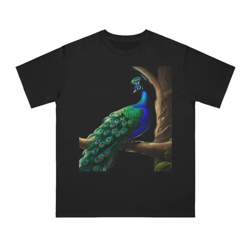 Dive Into Organic Comfort with Econscious Peacock Tees - T-shirt