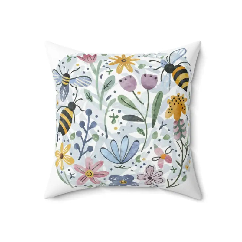 Bee-inspired Polyester Pillow: Trendy Home Decor 2024 - 18’’ ×