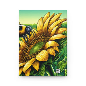 Stylish Bee Hardcover Journal - Sparks Imagination - Dipaliz - Journals