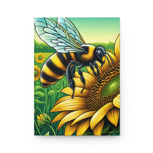 Stylish Bee Hardcover Journal - Sparks Imagination - Dipaliz - Journals